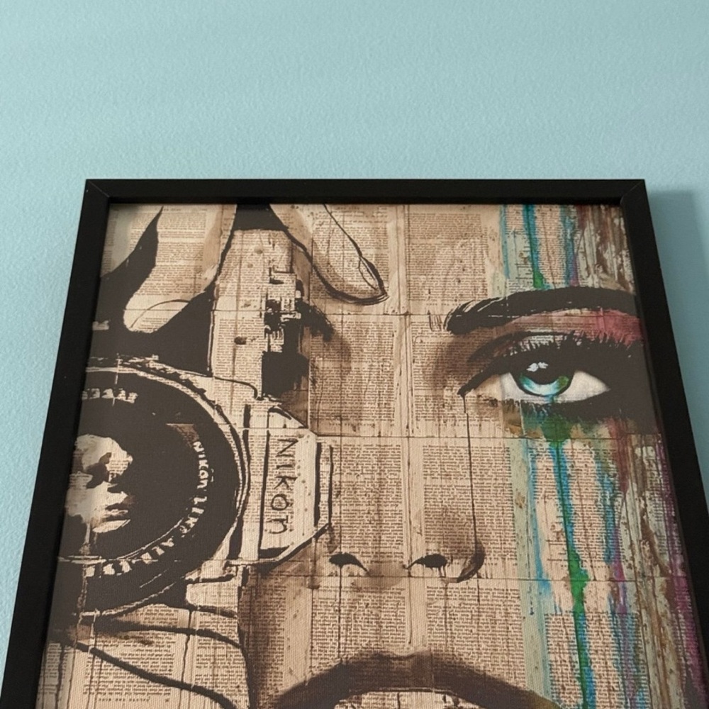 Nikon-Inspired Multicolor Wall Art